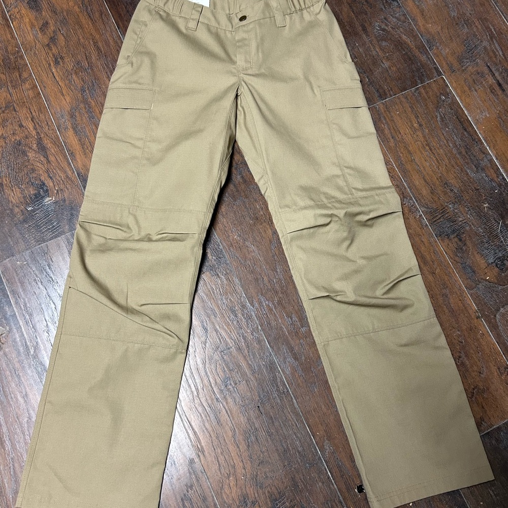Women's Tan Cargo tactical pant